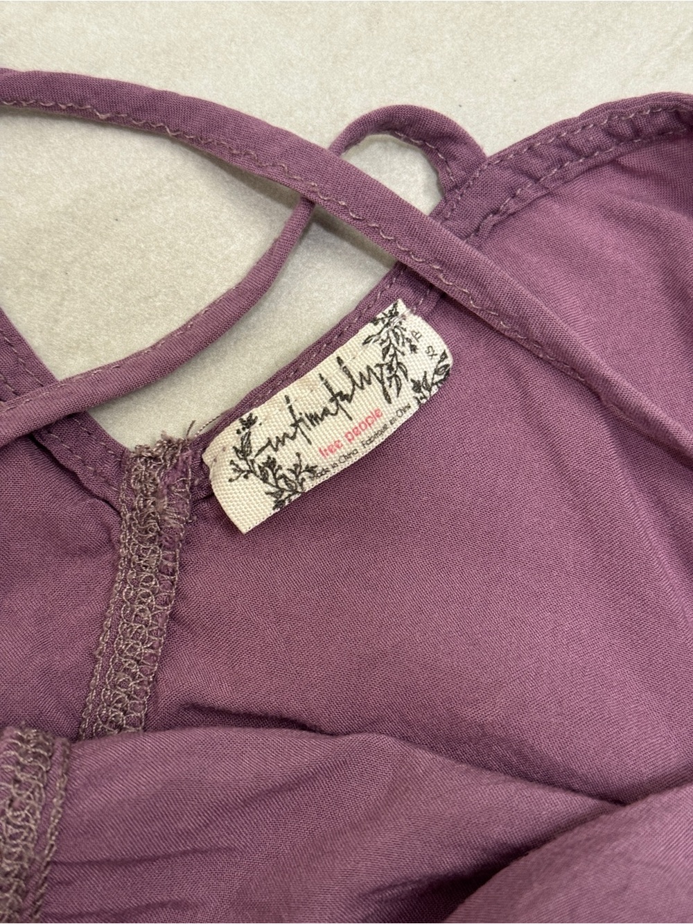 Free People Spaghetti Strap Chemise Sleepwear - Picture 3 of 5